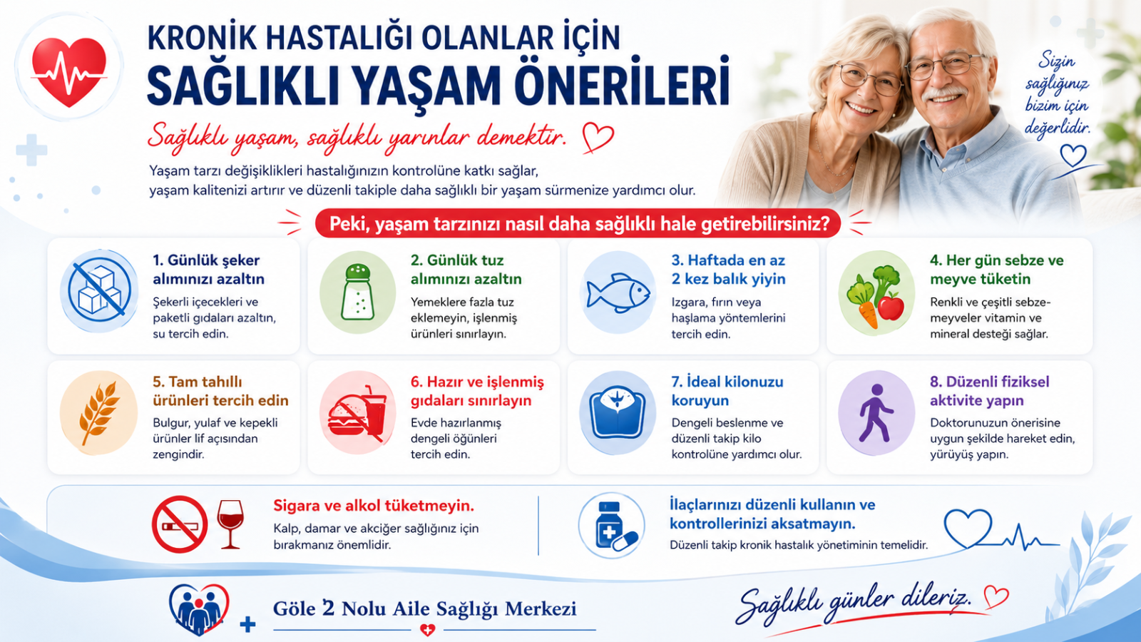 Sağlıklı Yaşam Önerileri